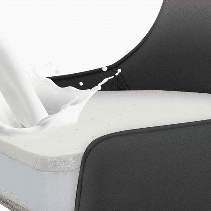Simple/Glamorous Side Chair with Imperforate Back, Polyurethane Upholstery, Alloy Legs, Outlined Frame, and Steady Stability - image 14