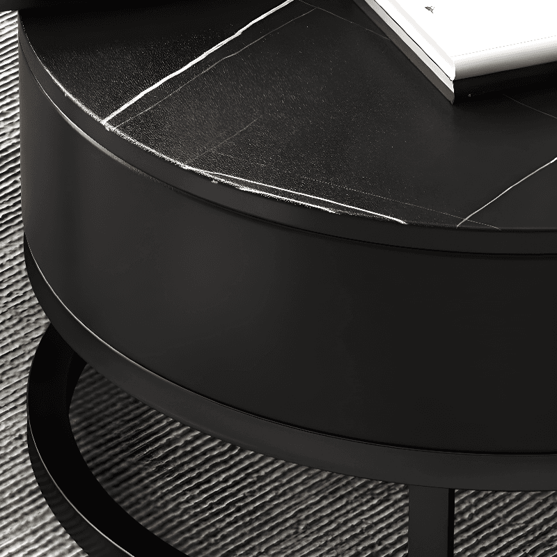 Nested Orbicular Framework Accent Table for Foyer Use - image 12