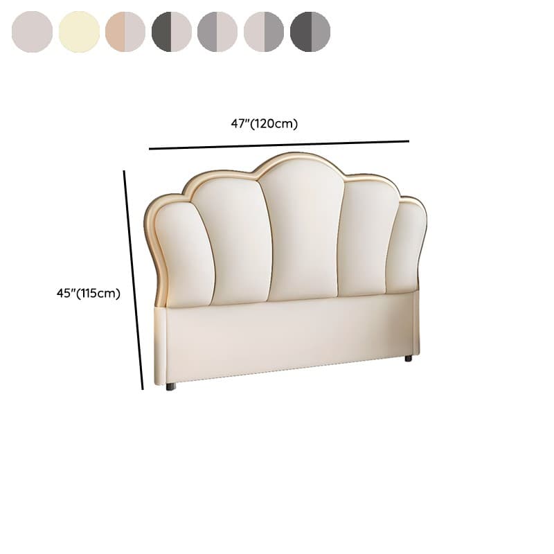Contemporary Free-standing Standard Full(54"W x 75"L)/Twin(38"W x 75"L) Portman Panel No Distressing With Legs in Wood - image 15