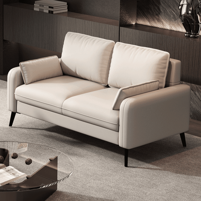 Tear Resistant Loveseat in Gray/Navy Blue/Amber Color with Arm - image 7