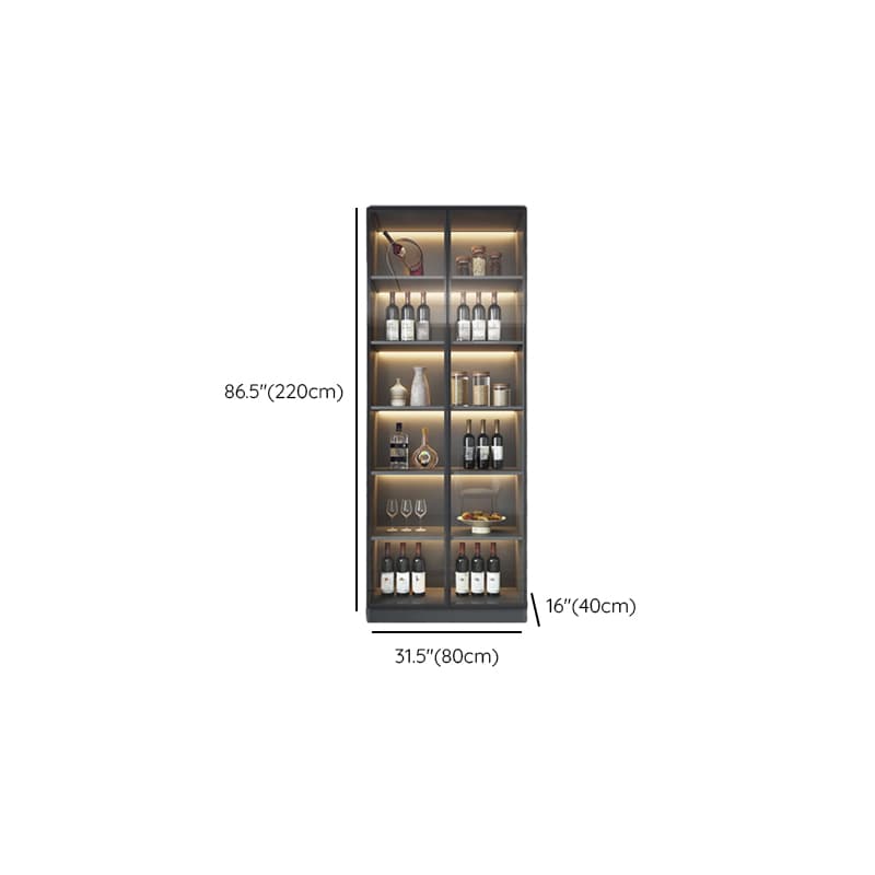Standard/Wide Chalk 3 Drawers Closet 2 Shelves/1 Shelf Glass Doors Functional Storage Cabinet Sideboard - image 13