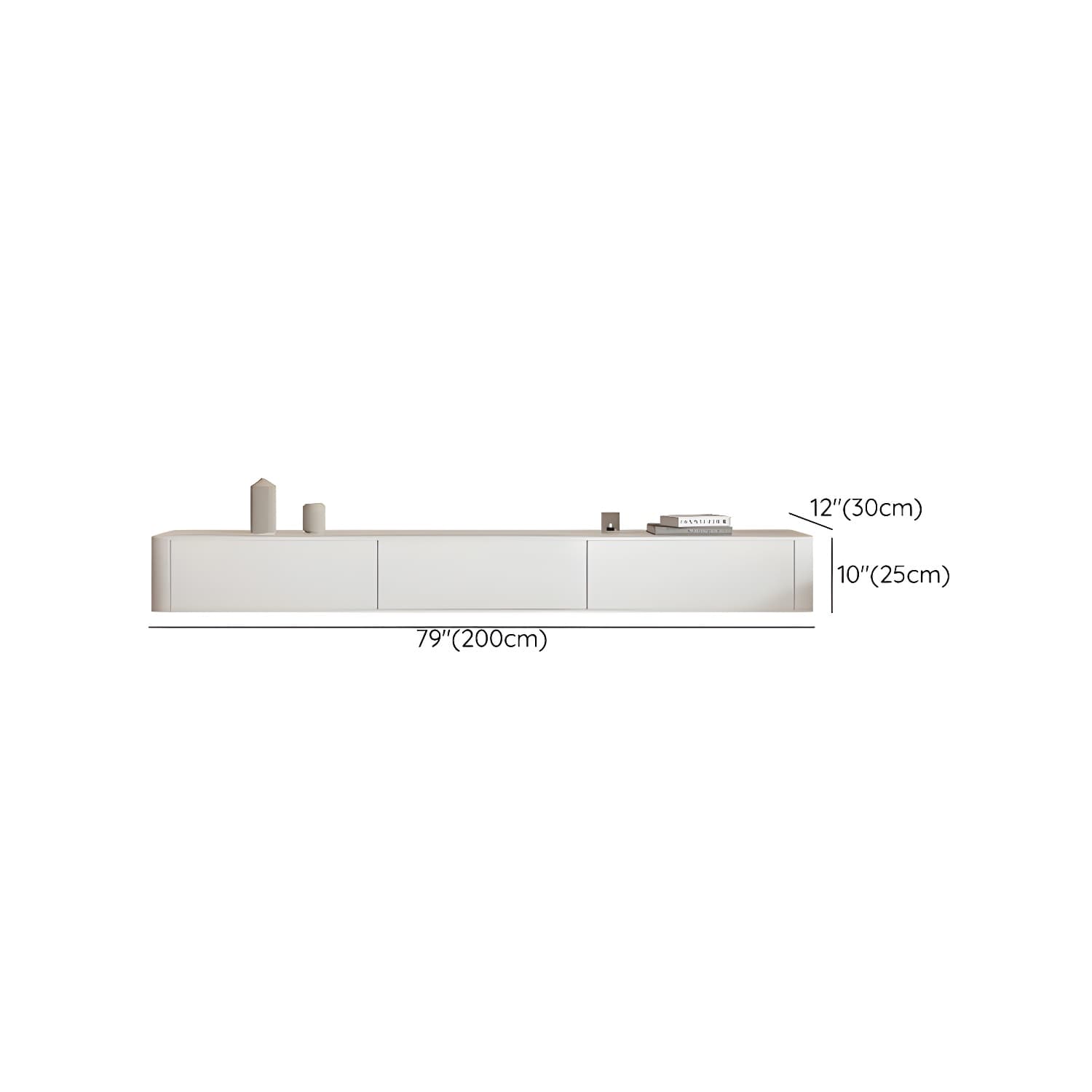 White Wood TV Stand with 2-4 Drawers for Modern Entertainment Centers - image 14