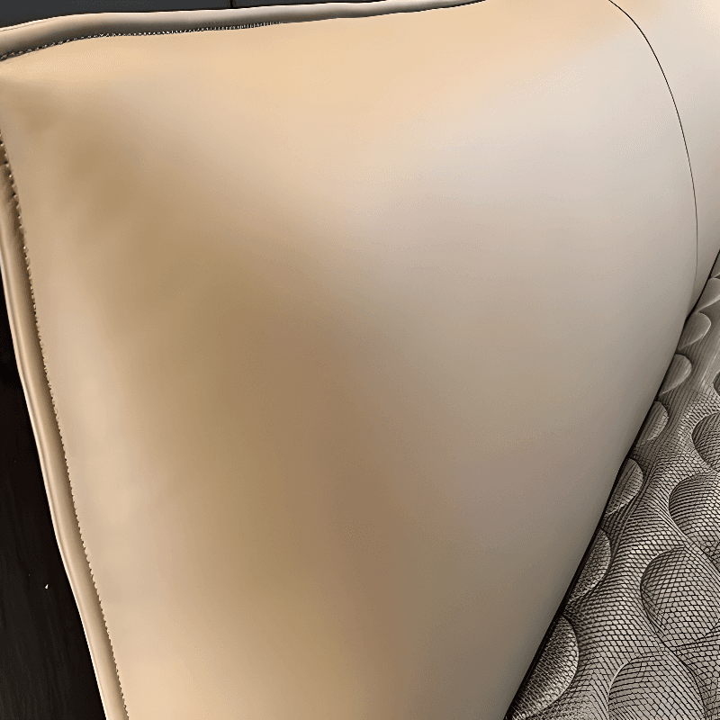 Modish Style Wingback Headboard in Pine Wood with No Distressing, Rectangle Shape for King/Queen/Full Bed, Featuring Sponge Upholstery and Standard Height - image 9