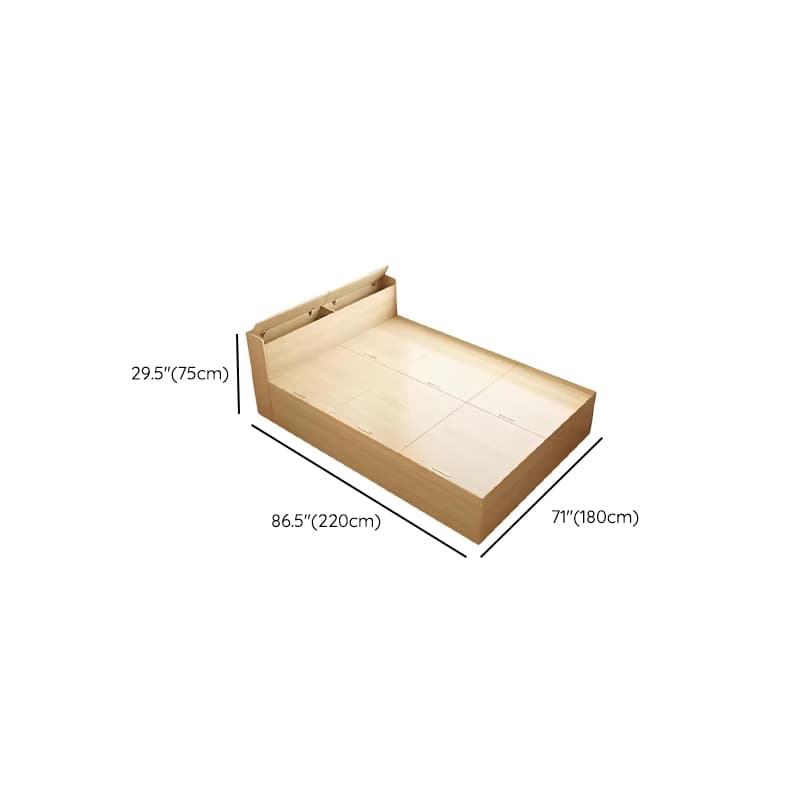 Natural Color Solid Color Storage Included for Bedroom - image 9
