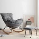 Upholstery Color Black Houndstooth