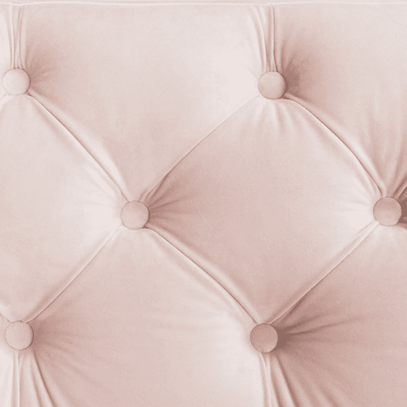 Button-tufted Straight/L-Shape Horizontal/Left Hand Facing Sofa Chaise/Sofa Couch in Rose with Tufted Back - image 6