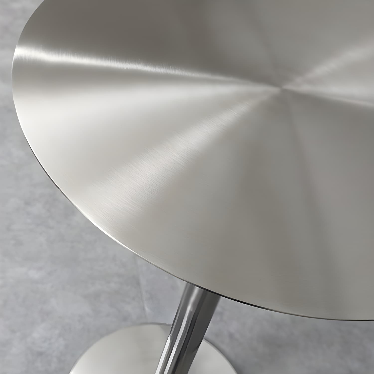 Mid-Century Modern Cocktail Table Pedestal 1 Single Coffee Table - image 6