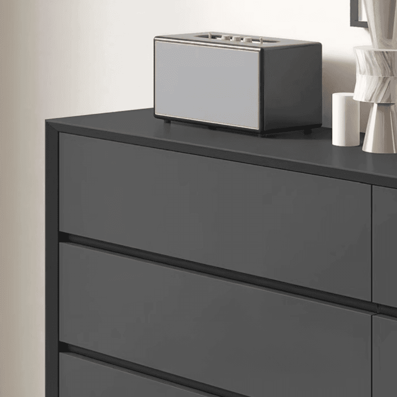 Trendy Raw Wood Console Dresser, Horizontal with 8 Drawers - image 15