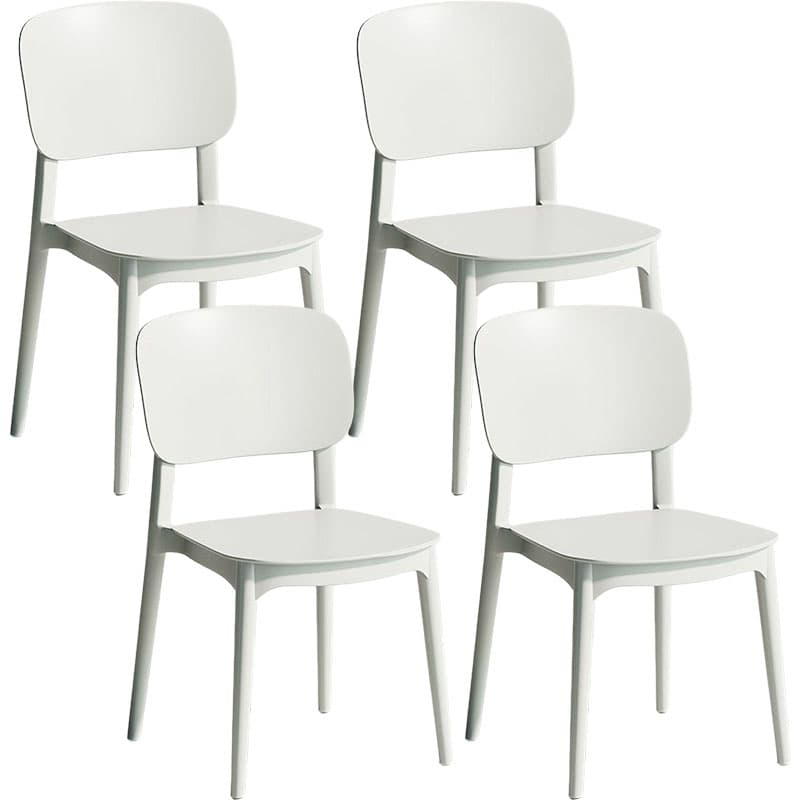 Scandinavian Style Stackable Kitchen&Dining Chair, Plastic and Non-Upholstered - image 8