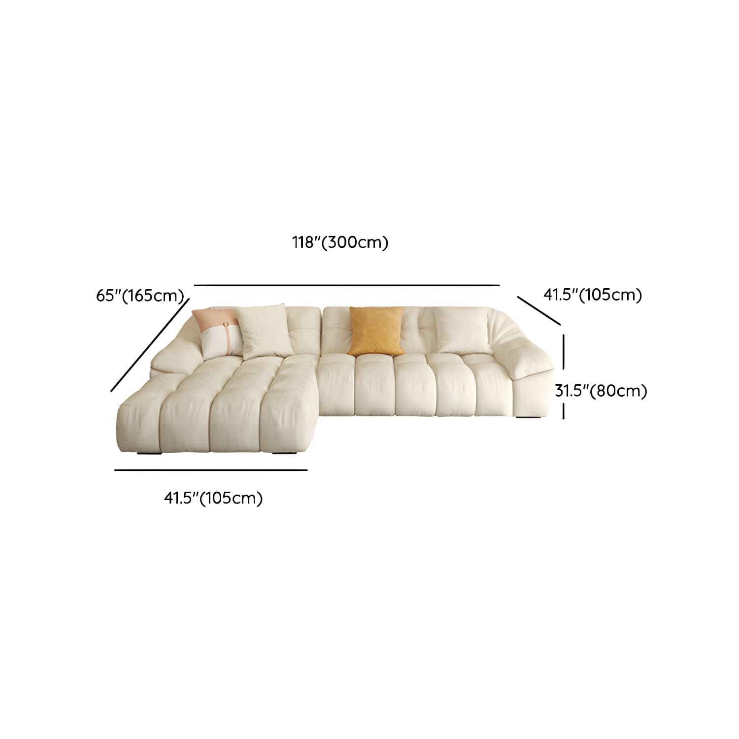 Comfortable Polyester Blend Showcase Sectional Sofa for Contemporary Home Decor - image 19