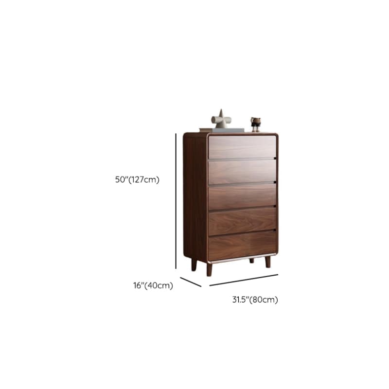 Cocoa Simplistic Bleached Wood Double Dresser/Lingerie Chest with 6/9/5 Drawers, Horizontal/Vertical Orientation - image 19