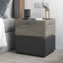Color Light Wood Grain/Black