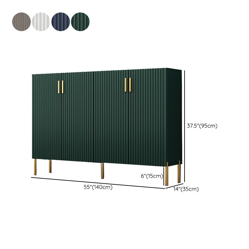 Floor Freestanding Sideboard/Server in Wood with Countertop and Three/Five Internal Shelves in a Luxury Style - image 22