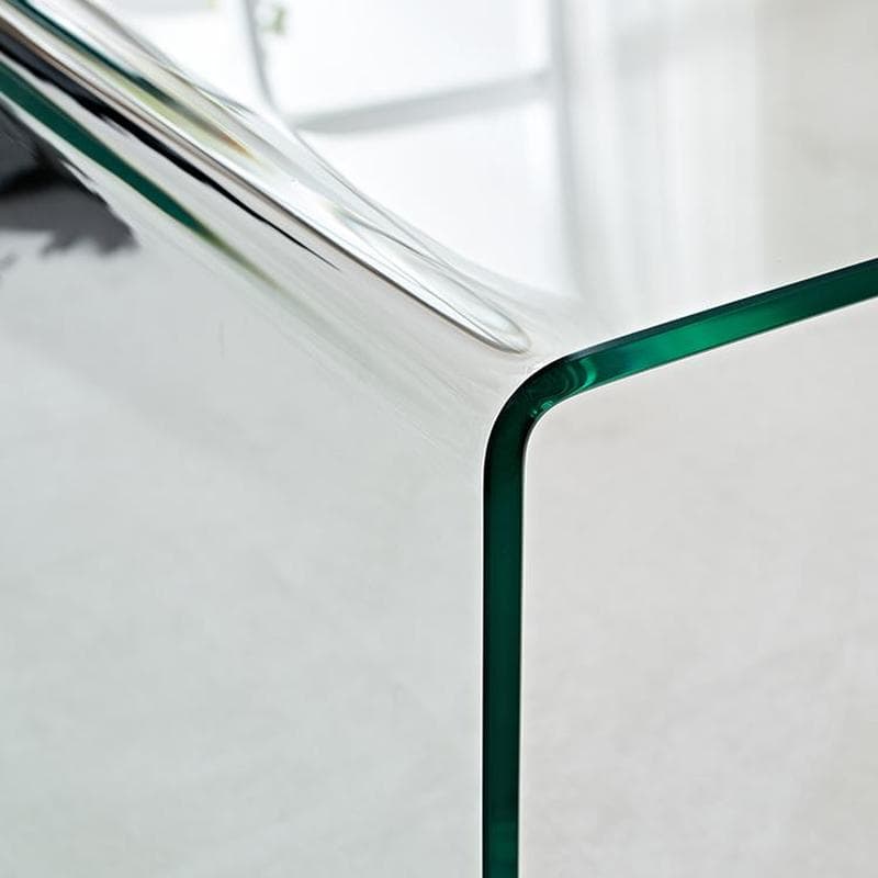 Modernism Oblong Cocktail Table in Glass with Sled Base for Living Room - image 9
