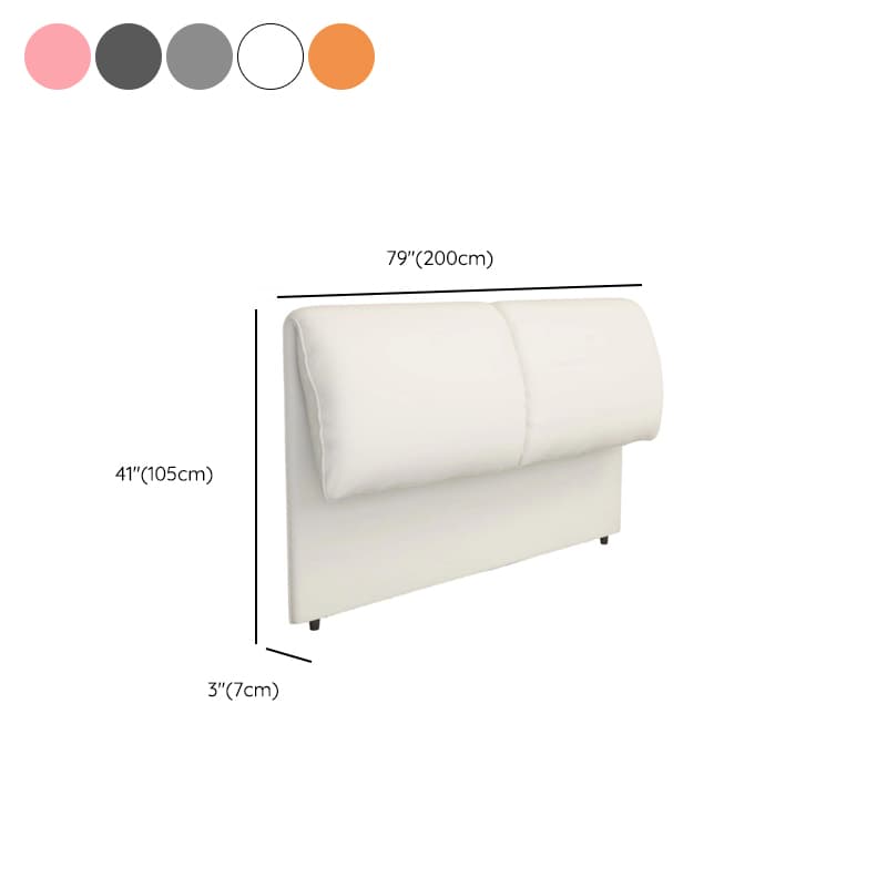 Art Deco Style Panel Headboard in Pine Wood with No Distressing, Rectangle Shape for Queen/Full/Twin XL Bed, Cotton Upholstery, Standard Height - image 13