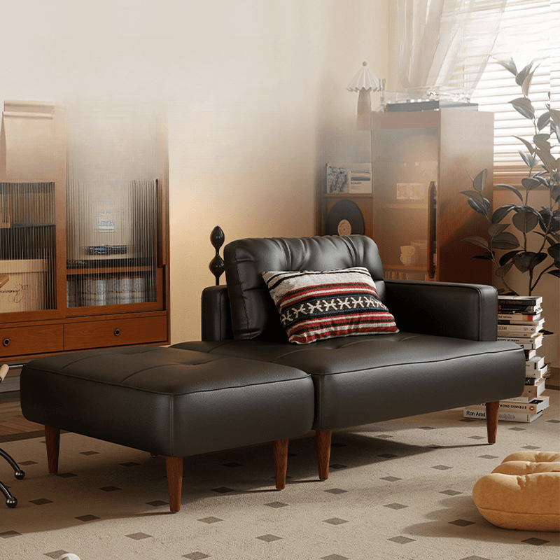 Drawing Room Stain Resistant Loveseat with Tufted Back in Taupe, 2-Person Seating, Receptacle Storage, and Recessed Arm - image 9