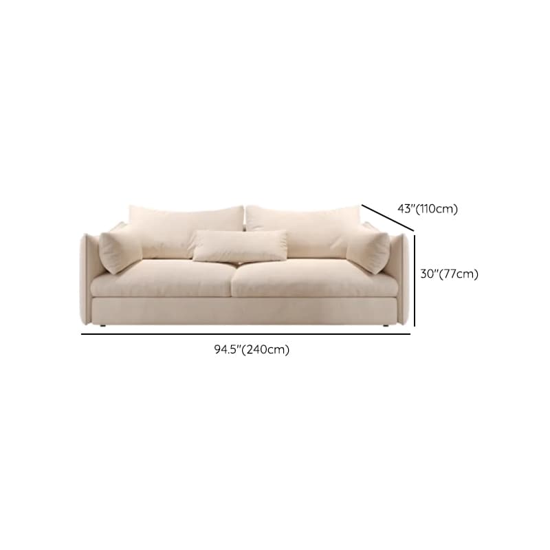 Straight/L-Shape Horizontal/Right Ink/White Sofa Couch/Sofa Recliner with Concealed Support for Drawing Room - image 10