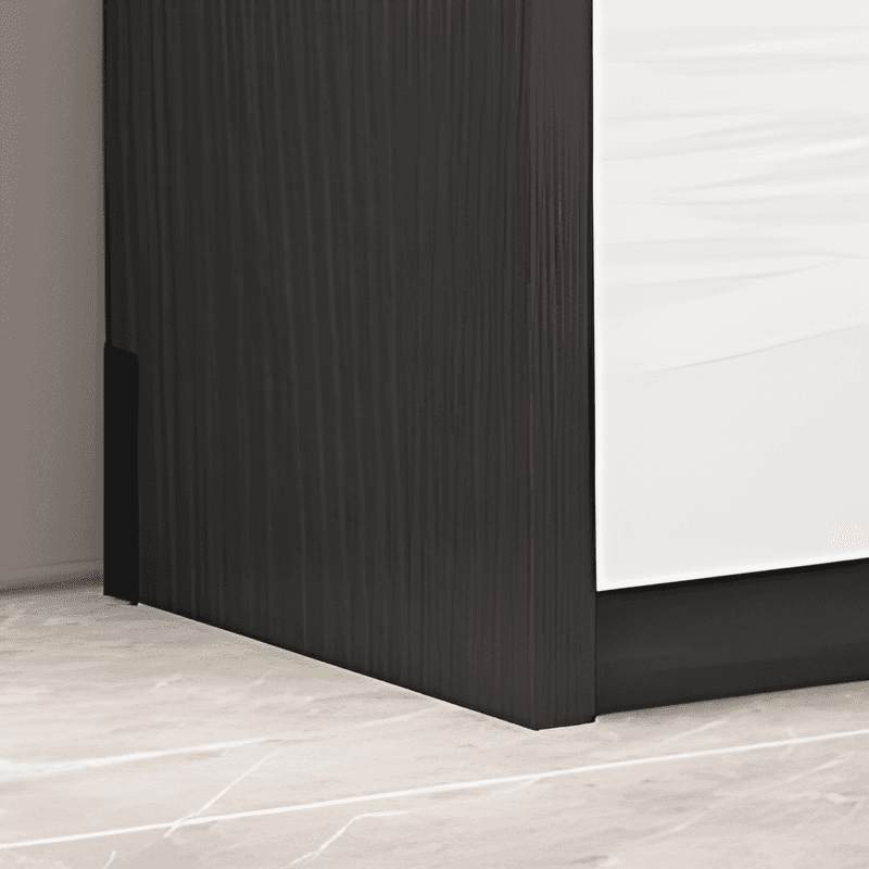 Minimalist Sintered Stone Buffet Table with 3 Drawers/Single Drawer, Closet, Standard/Wide/Narrow Size, Changeable Shelf, and 5 Doors/4 Doors/3 Doors - image 9
