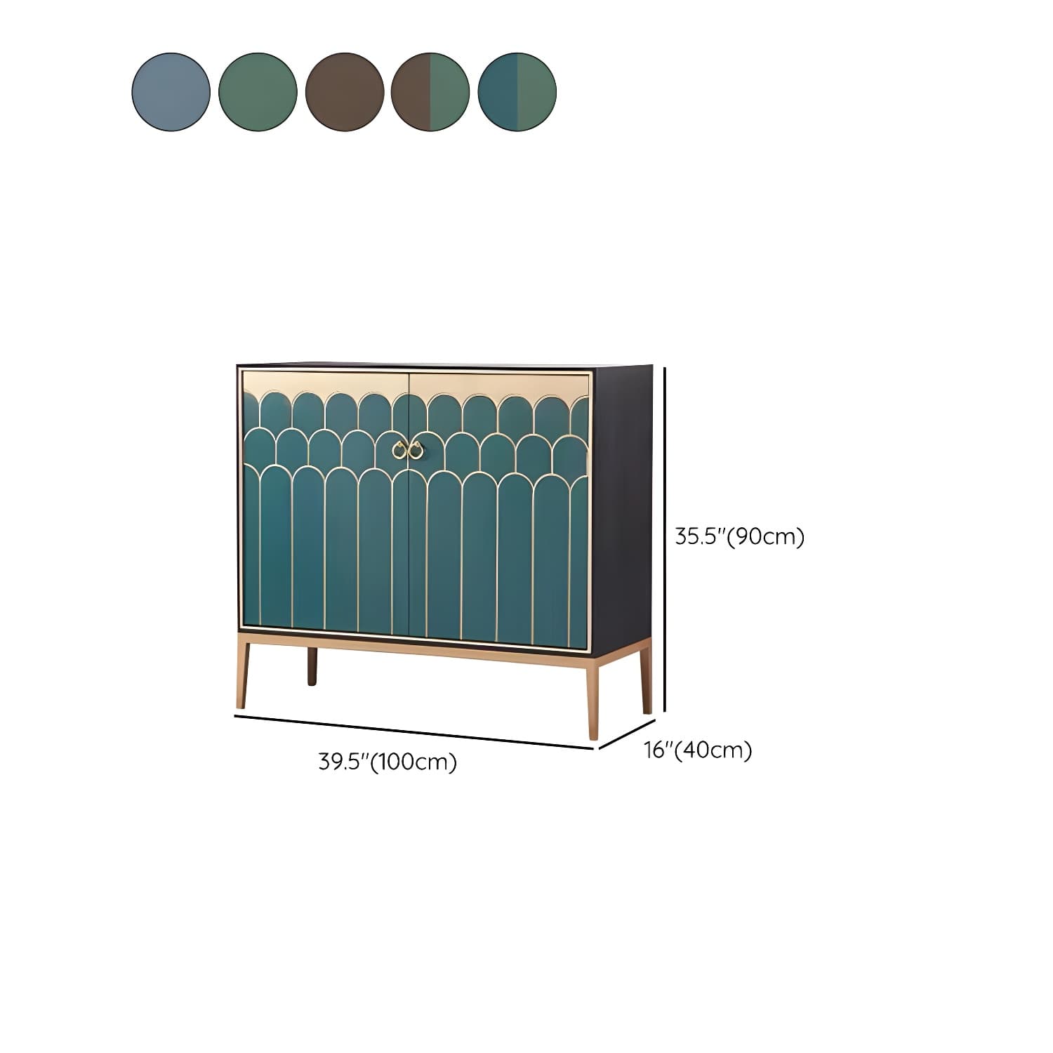 Modern Storage Chest Manufactured Wood Dresser , 12.48/15.6 Inch Width - image 22