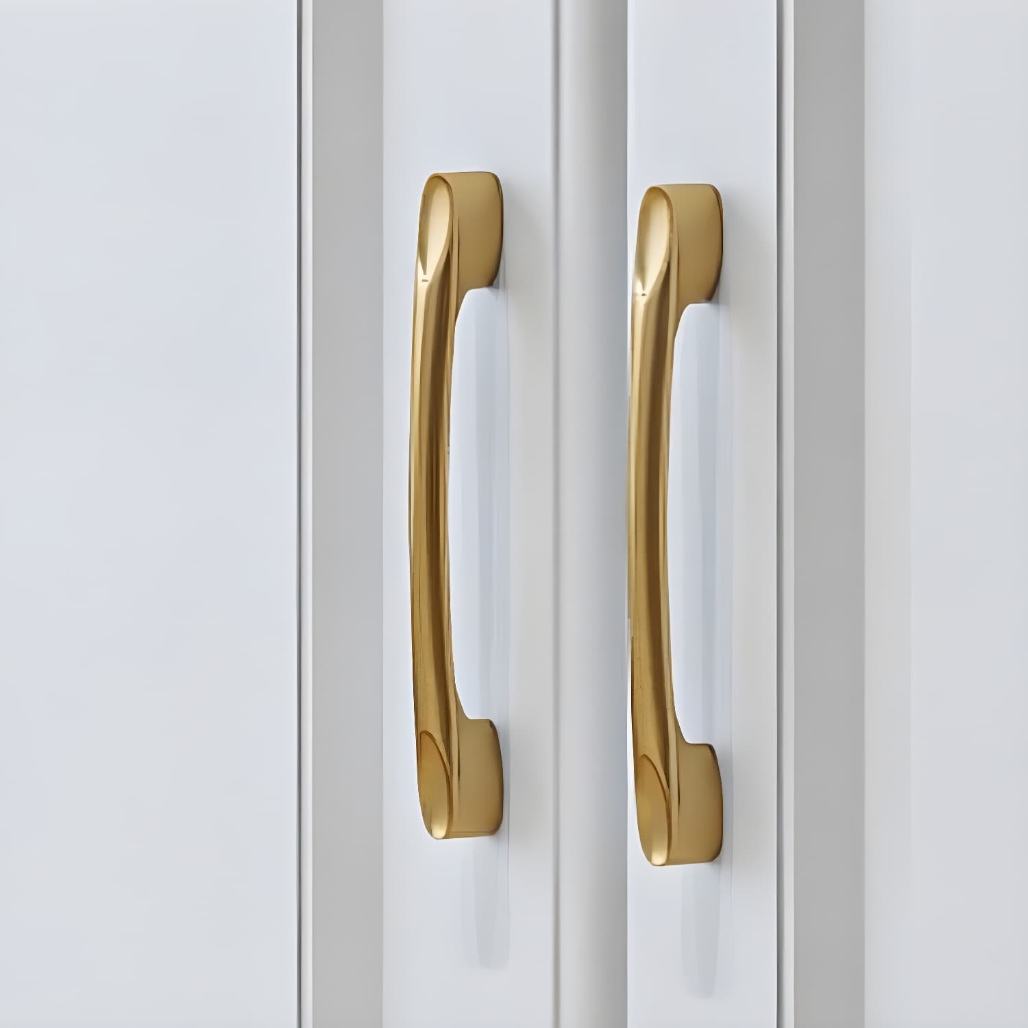 Modern Wood Buffet Sideboard with Cabinets, Drawers, and Shelves - No Distressing - image 11
