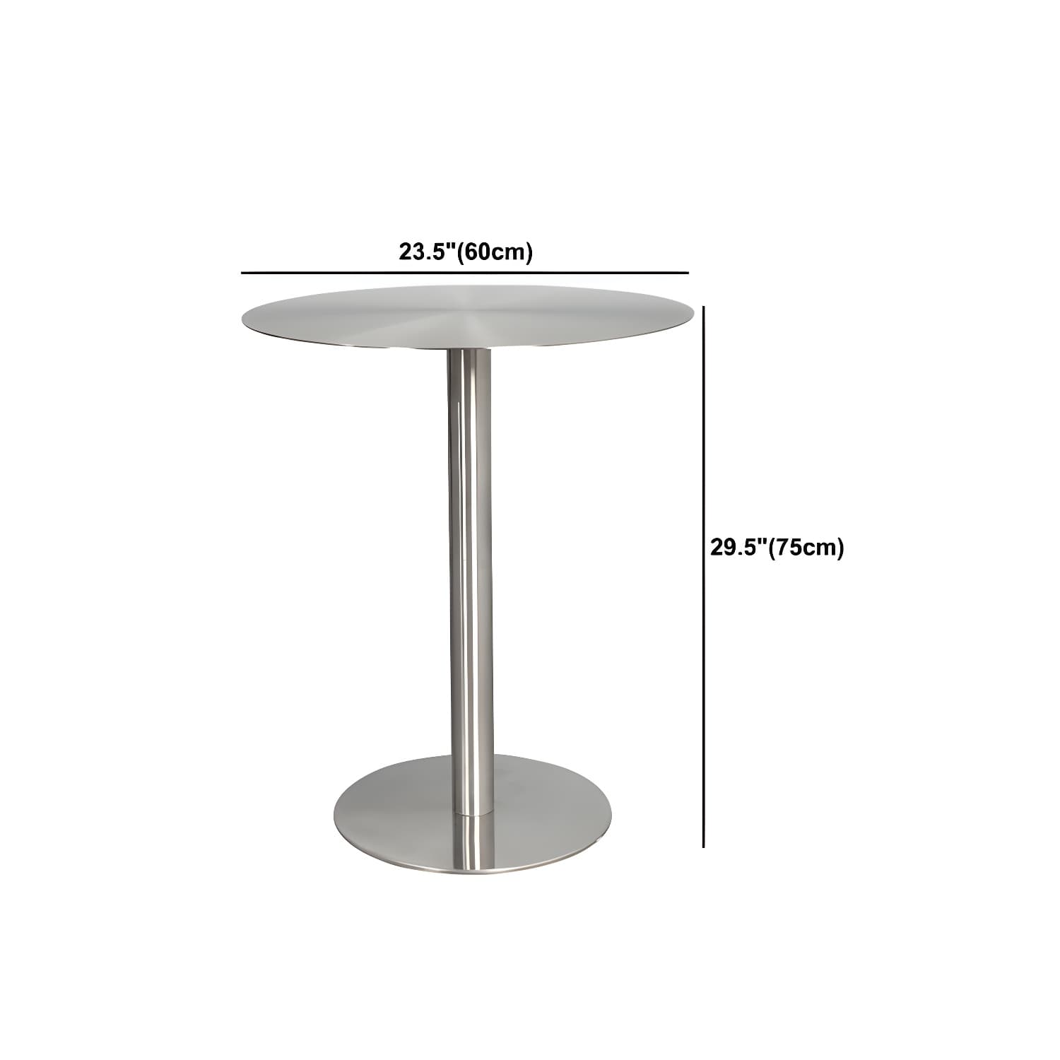 Mid-Century Modern Cocktail Table Pedestal 1 Single Coffee Table - image 18