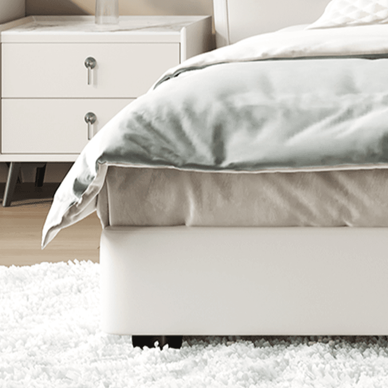 Solid Color Storage Bed/Platform Bed with Pine Wood Frame for Living Room - image 5