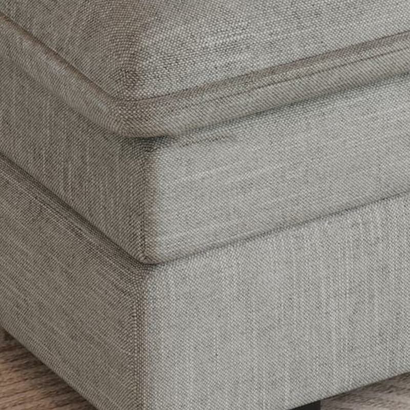 Contemporary Square Arm Sectional Sofa with Pillows and Storage - image 12
