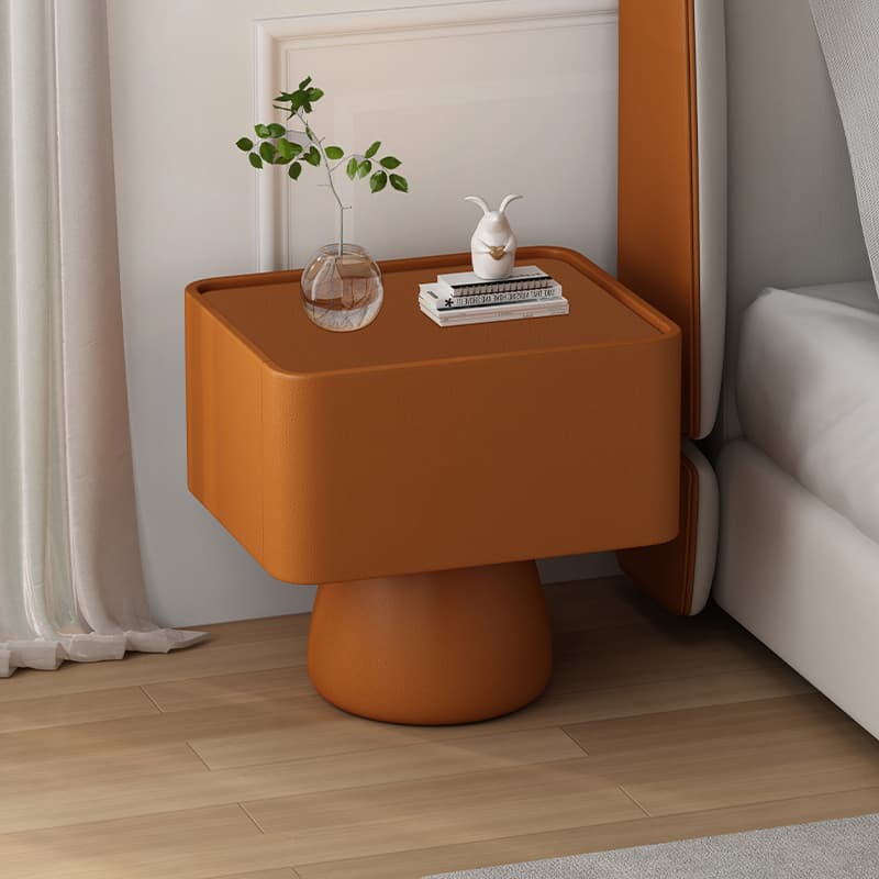 Trendy Drawer Storage Bedside Table with 1 Drawer and Pine Wood Countertop - image 4
