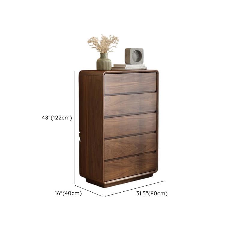 Cocoa Simplistic Natural Wood Bachelor Chest/Double Dresser with 6/9/5 Drawers in Horizontal/Vertical Orientation - image 18