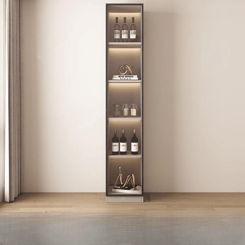 Wide/Standard/Narrow Modern Timber 3 Drawers 2 Shelves/3 Shelves/1 Shelf Glass Doors Pantry Hutch Sideboard - image 5