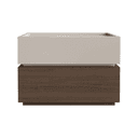 Color Beige/Walnut