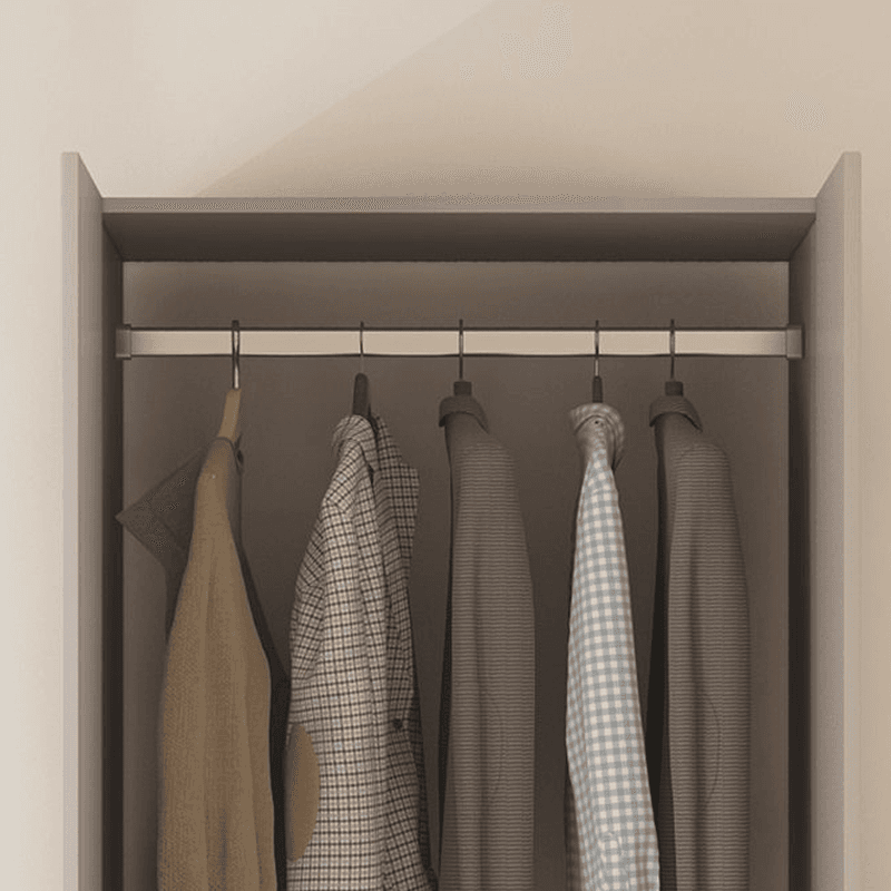 Auburn Self-supporting Cabinet Armoire with 2 Drawers and Gate Doors - image 4