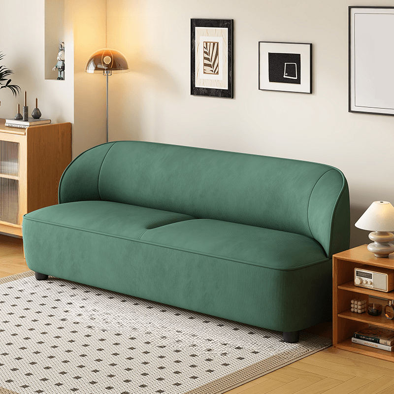 Modish Solid Color Scratch-durable Standard Sofa in Rose/Light Green/Tangerine Color for 2/4 Person/for 3 - image 3