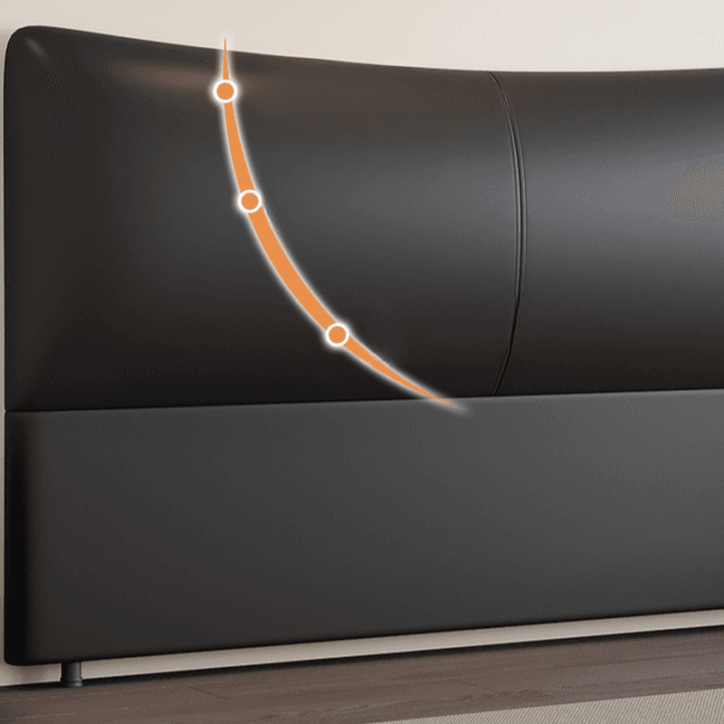 Modish Style Timber Panel Headboard with No Distressing, Rectangle Shape for Full/Twin XL/King Bed, Featuring Sponge Upholstery and Standard Height - image 12
