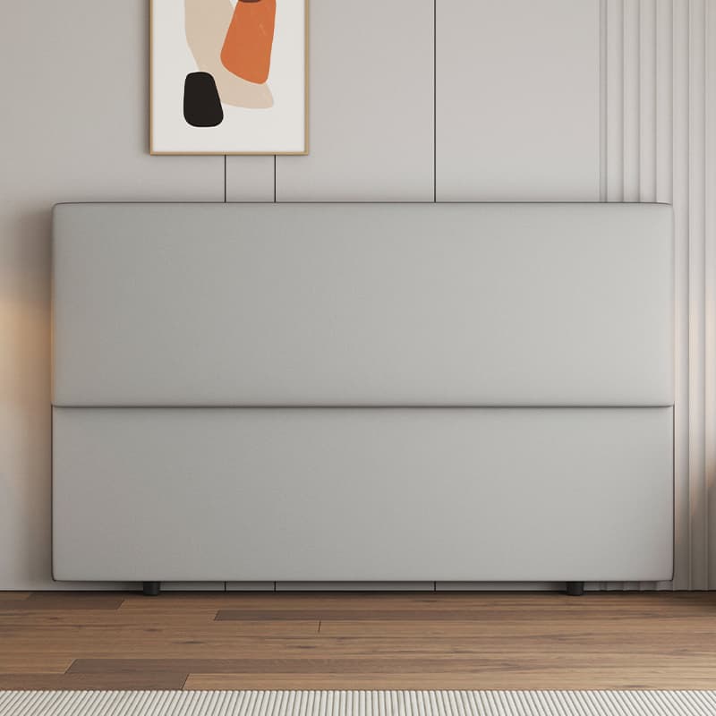 Modern Simple Style Panel Headboard in Wood with No Distressing, Rectangle Shape for King/Queen/Full Bed, Featuring Sponge Upholstery and Standard Height - image 9