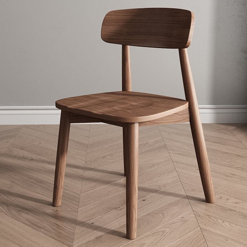 For Restaurant Light-Toned Wood Framed Armless Chair - image 8