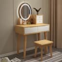 Color Natural Wood/White