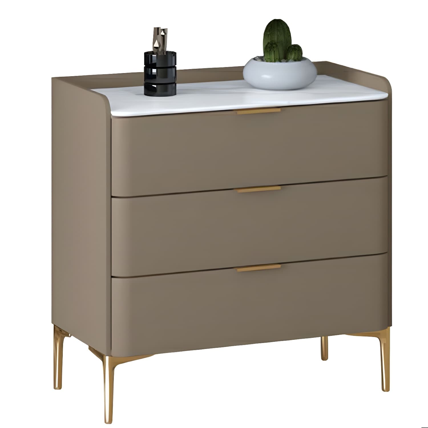 Modern Pine Wood Dresser with Drawers and Soft Close Glides in Narrow Design - image 6