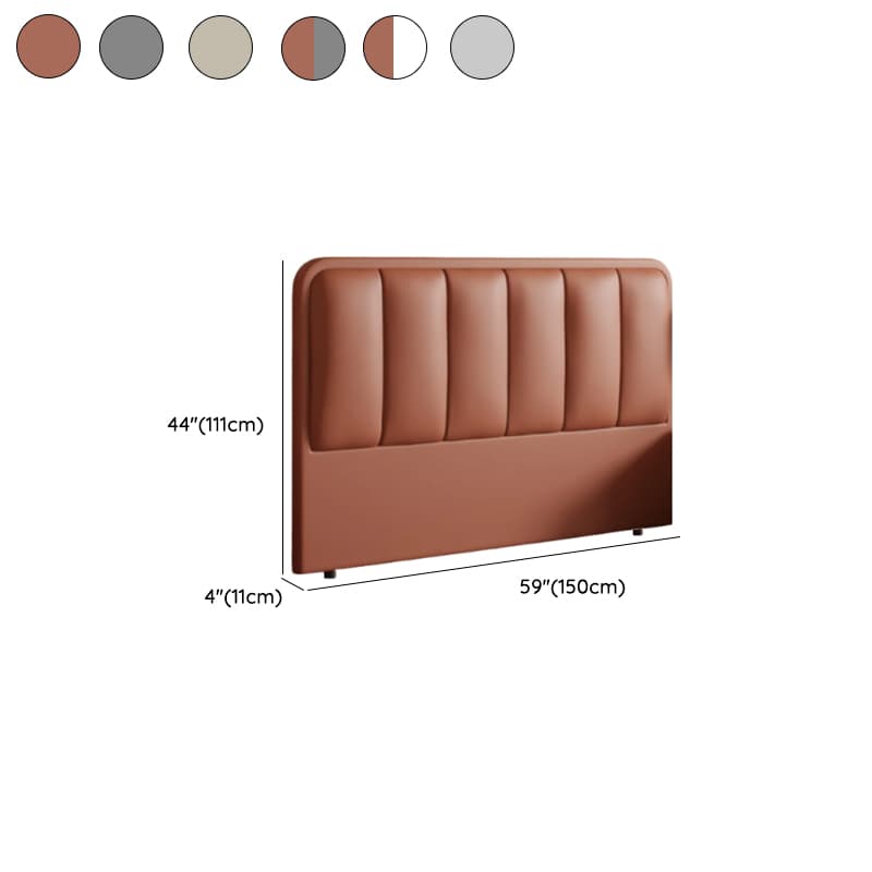 Modern Simple Style Panel Headboard in Natural Wood with No Distressing, Rectangle Shape for Twin XL/Queen/California King Bed, Featuring Sponge Upholstery and Standard Height - image 13