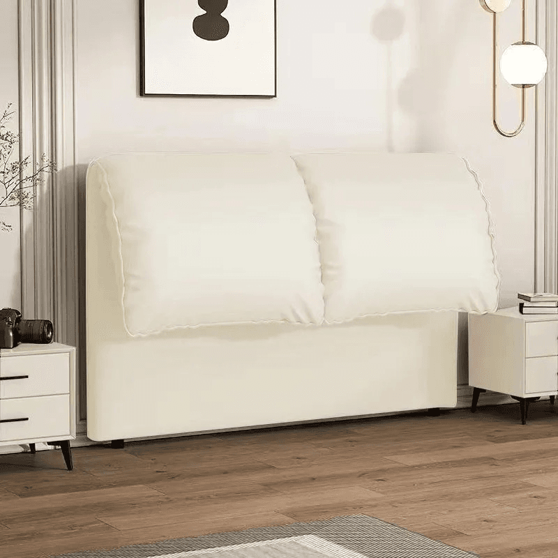 Art Deco Style Panel Headboard in Pine Wood with No Distressing, Rectangle Shape for Full/Queen/Twin XL Bed, Cotton Upholstery, Standard Height - image 9