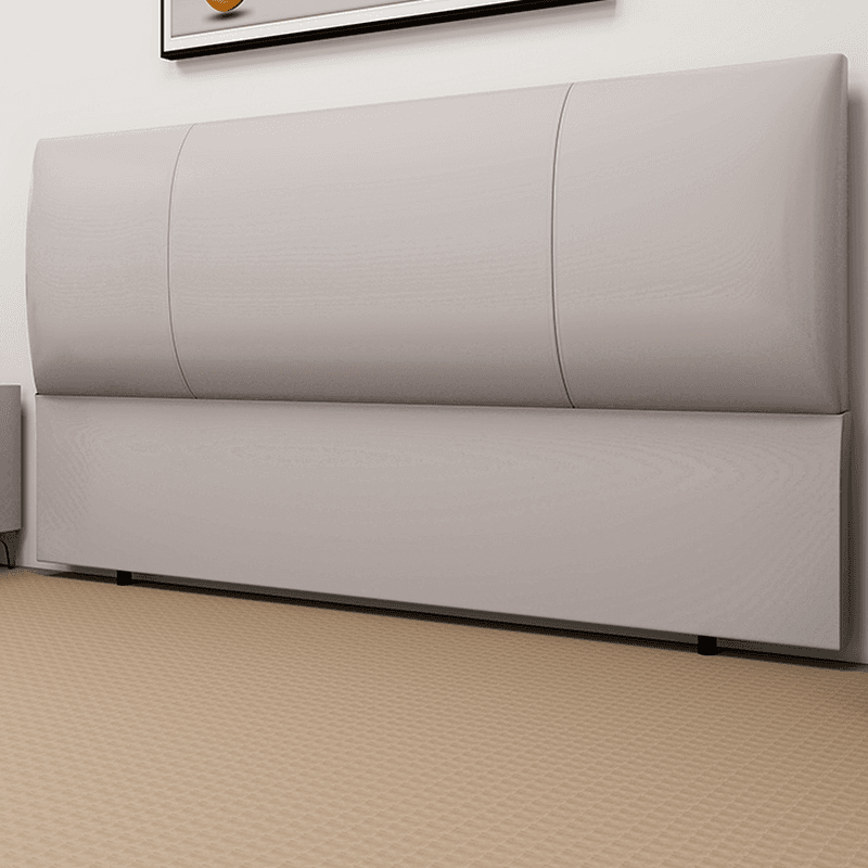 Simplistic Style Panel Headboard in Natural Wood with No Distressing, Rectangular Shape for Queen/Full/Twin XL Bed, Featuring Sponge Upholstery and Standard Height - image 10