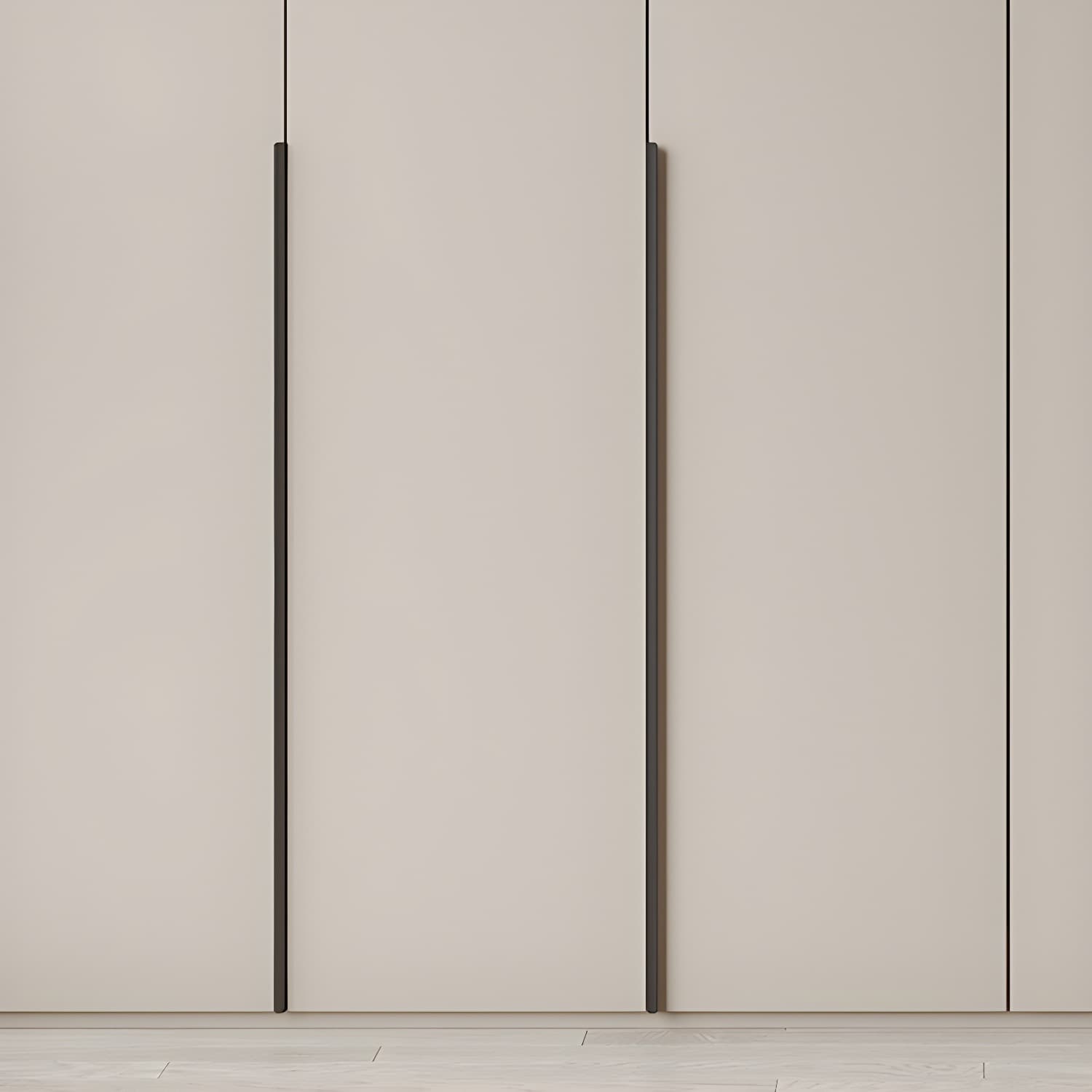 Modern Grey Wood Armoire with Solid Construction and Limited Warranty - image 11