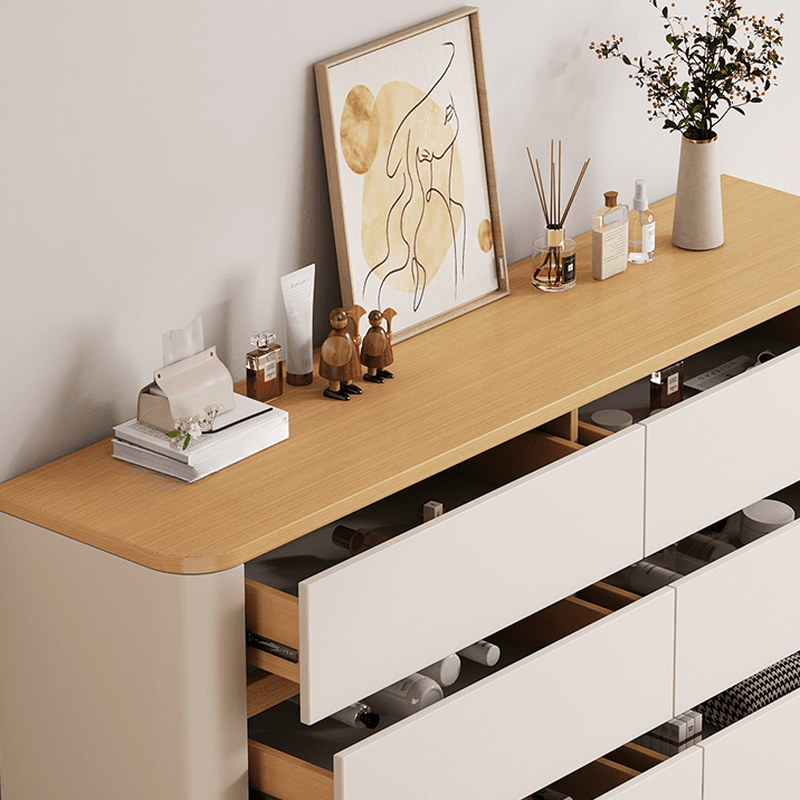 Casual Composite Wood Console Dresser/Bachelor Chest with 8/6/4 Drawers in Horizontal/Vertical Orientation - image 7