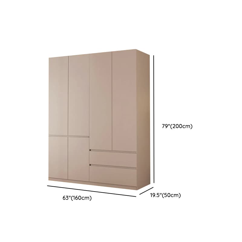 Auburn Self-supporting Cabinet Armoire with 2 Drawers and Gate Doors - image 11