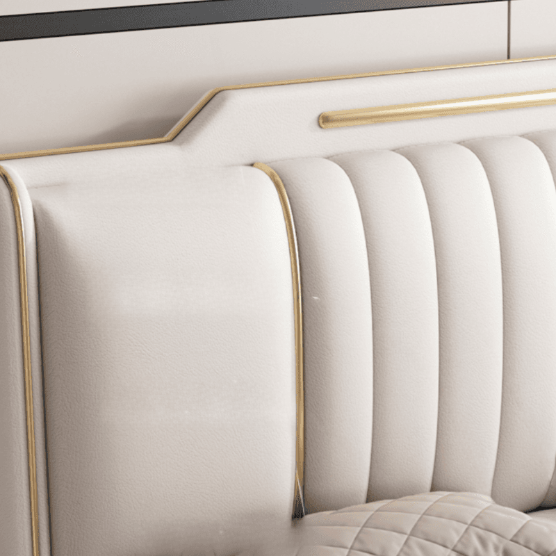 Modern Simple Style Free-standing Standard Full(54"W x 75"L)/Full XL(54"W x 80"L) Stepped Panel No Distressing With Legs in Natural Wood - image 16