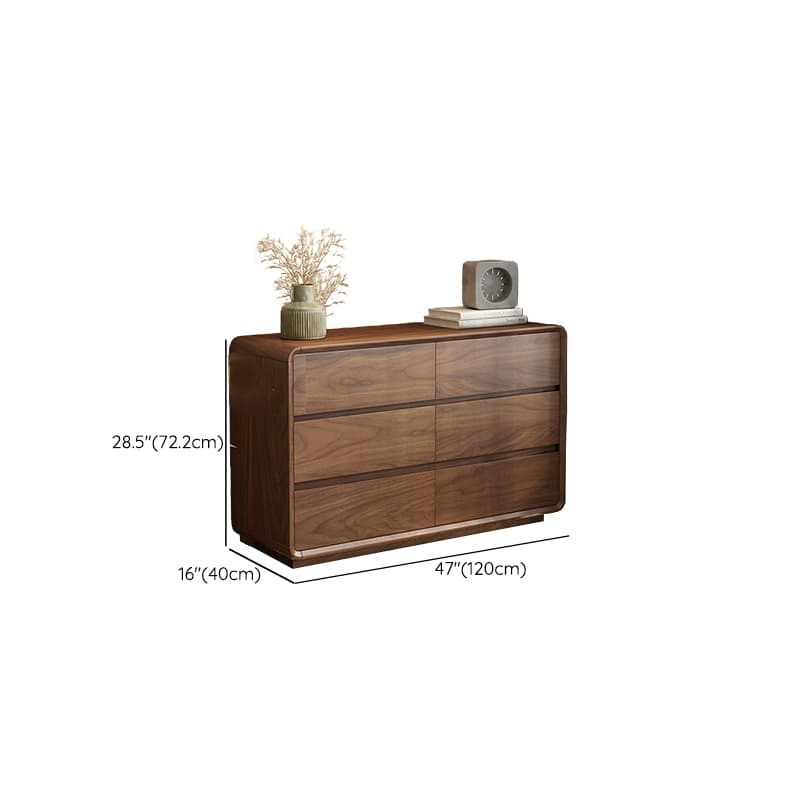 Cocoa Casual Rubberwood Double Dresser/Lingerie Chest with 9 Drawers/6 Drawers/8 Drawers Horizontal/Vertical - image 17
