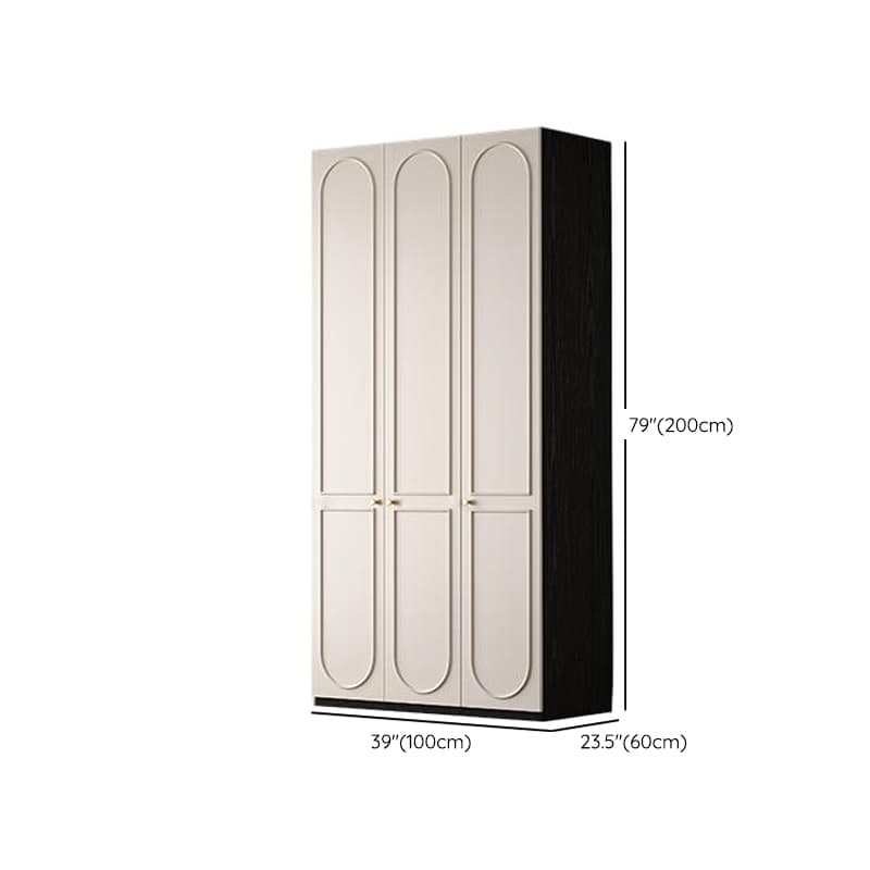 Chalk Casual Wooden Independent Almirah with Soft Close Drawer, Soft Close Door, and Interior Shelves - image 17