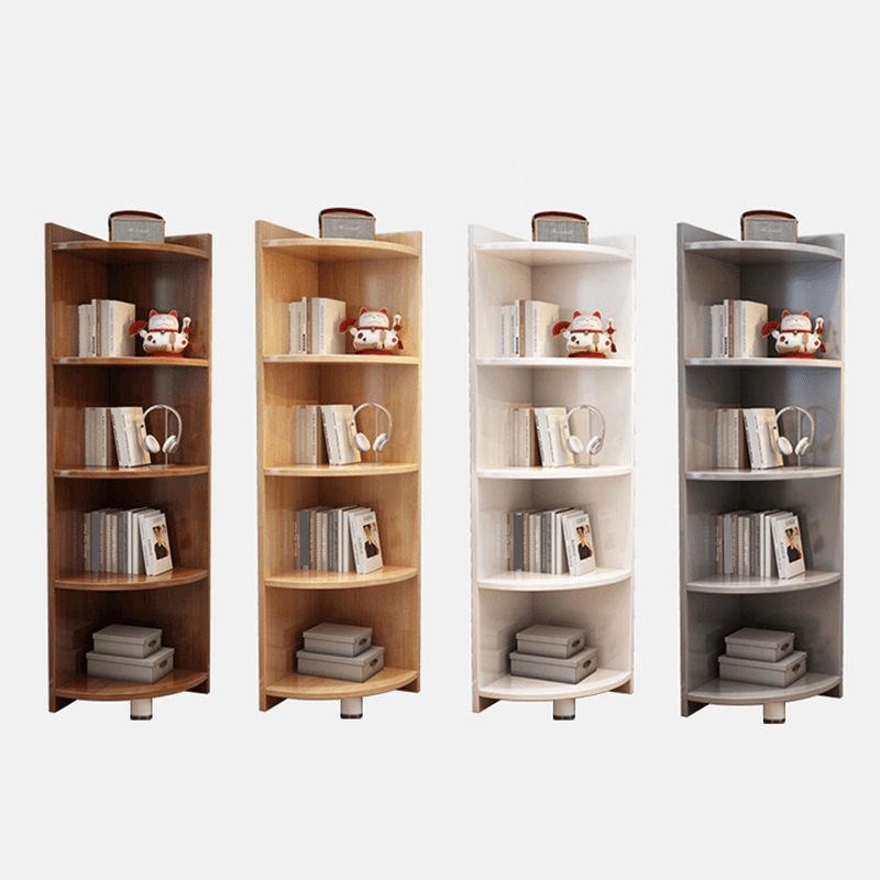 Casual Accent Chest Rubberwood White/Auburn/Gray Corner with 6 Exterior Shelves/4 Exterior Shelves/5 Exterior Shelves - image 17