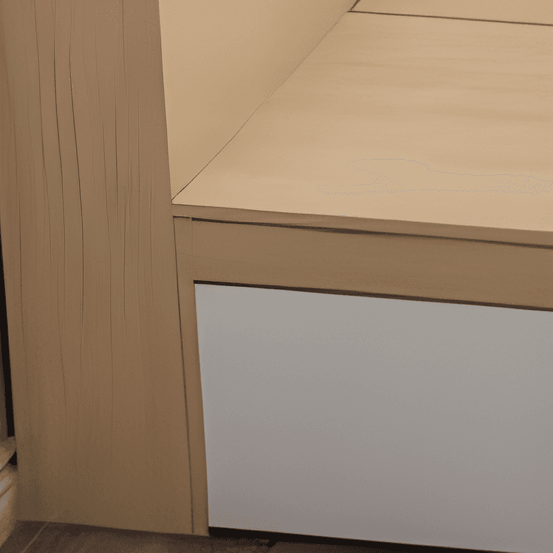 Natural Color Solid Color Storage Included with 3 Storage Boxes for Bedroom - image 4