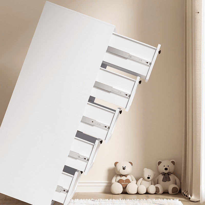 Minimalist Iron Vertical Bachelor Chest with Multiple Drawer Options - image 7